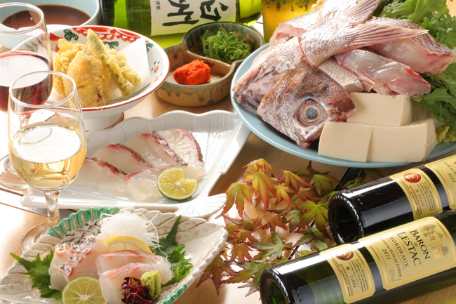 天然！桜鯛コース